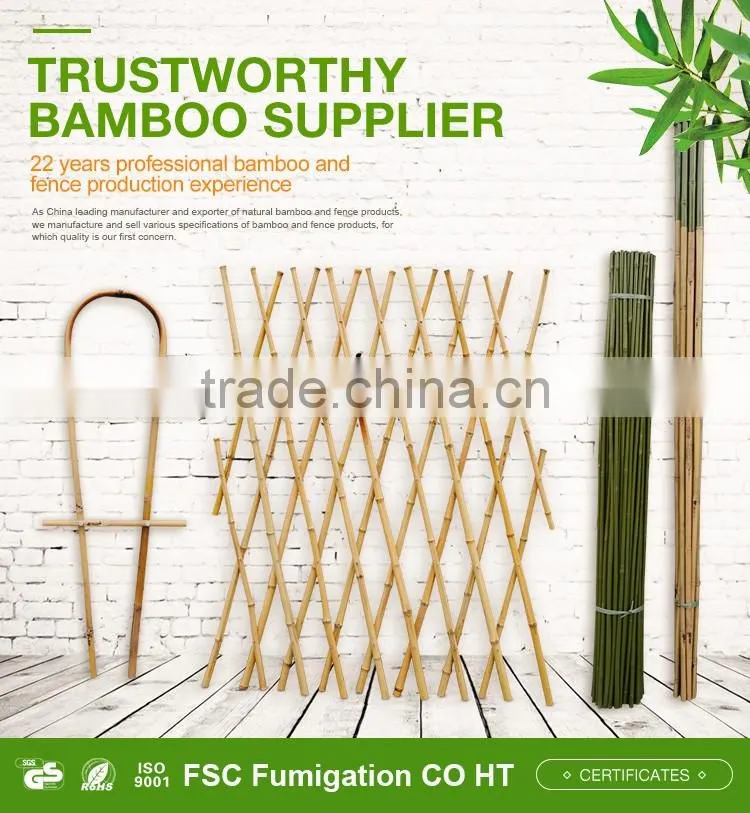 Cheap factory direct supply Agriculture garden PVC Coated pole and Color Bamboo Cane