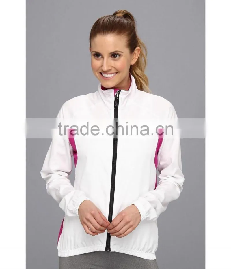 Custom women windproof sports jacket cycling jacket
