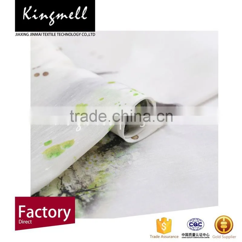 Wholesale Silk Fabric Digital Printing Silk Yarn for Silk Crepe Fabric