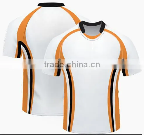 Hongen sports 100% eyelet polyester with fly Men's team rugby shirt cheap rugby jersey wholesale rugby jerseys