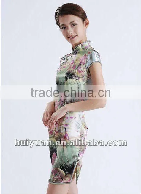 white qipao