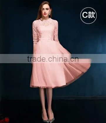 sexy long sleeve party fashion designer dress