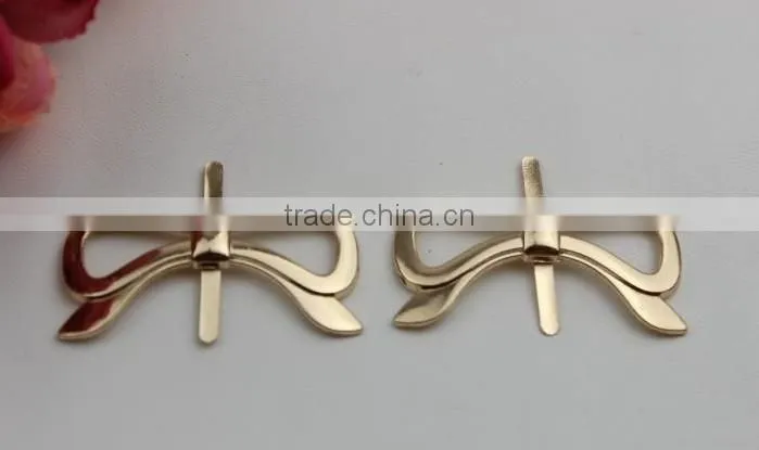 Metal women's shoe ornaments decorative buckle shoe accessories for women shoe