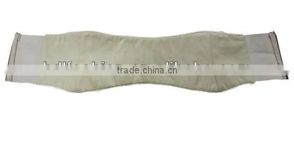 Customized ethnic colorful canvas belt with YKK zipper
