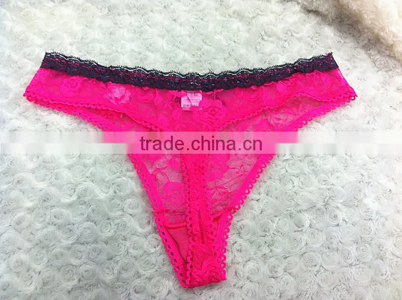 Young ladies panties underwear panty models with sexy transparent lace