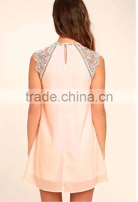 Latest European Women New Fashion Lace Dress High Quality Lady Dress Dress For Women