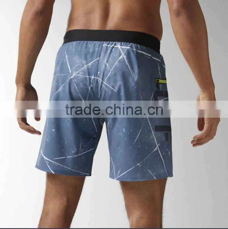 Hot Sale Custom Mens Polyester Spandex Beach Pants Summer Shorts
