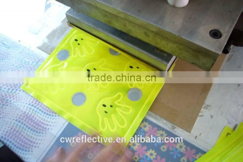 high visible self adhesive glow in the dark bike vinyl sticker decal