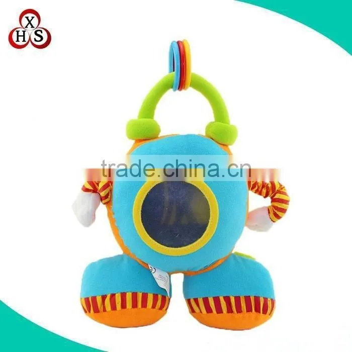 clock plush toy baby educational clock stuffed toys