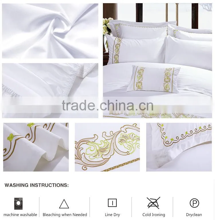 Wholesale Queen/King Size Duvet Covers Bed Sheet Hotel Bed Linen