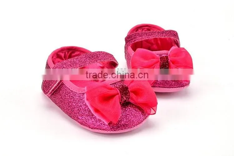 Flower fanny baby shoes newborn baby Walking shoes soft sole