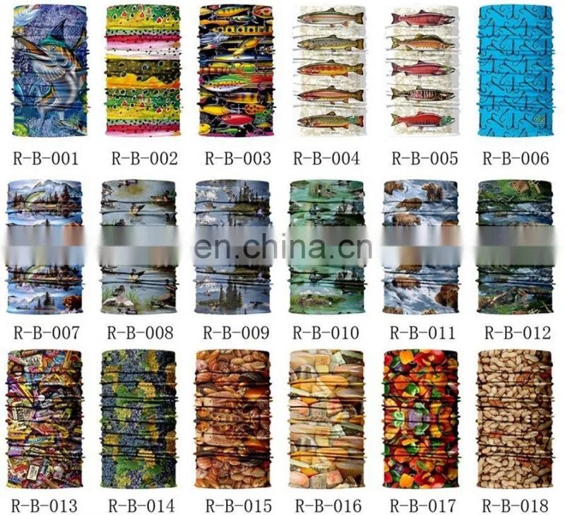 Promotional Custom Wristband Sublimation Printing Magic Scarf For Fashion