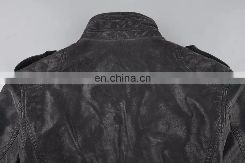 Classic Wearable Handsome Mens Pakistan Leather Jacket