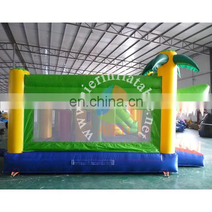 Kids toys air castle bouncy castle material crocodile cartoon inflatable jumping bouncy castle for adult