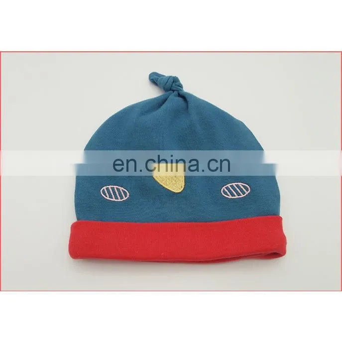 2017 Creative design baby cartoon soft cute cotton baby caps