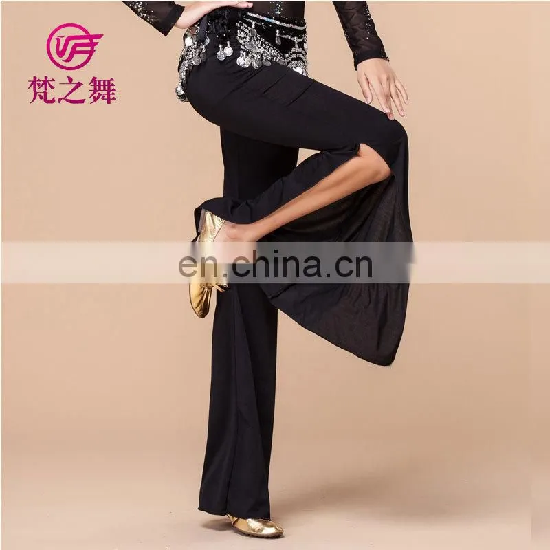 Indian Practice crystal cotton long sexy belly dance pants