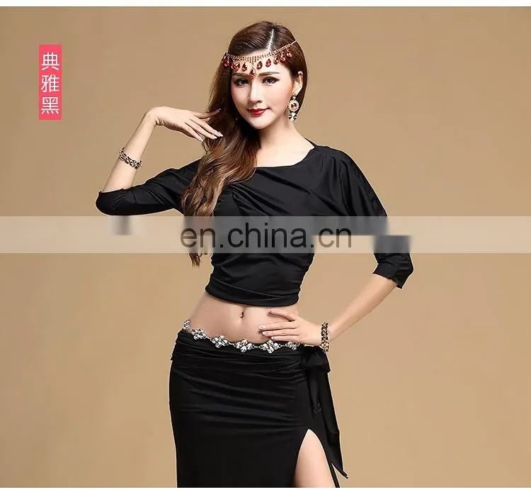 T-5117 High Spandex performance belly dance costume suit