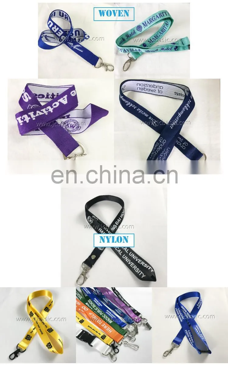 Accessories of Screen lmprinted Polyester and heat transfer Lanyards