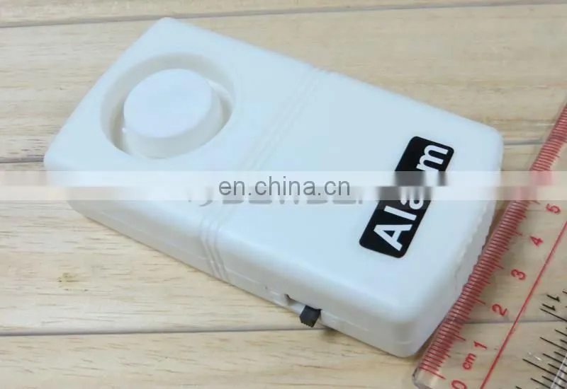 White Battery Powered Indoor Window and Door Alarm Entry Alarm