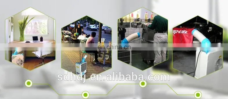 Strong industrial cooling water-cooled air cooling fan