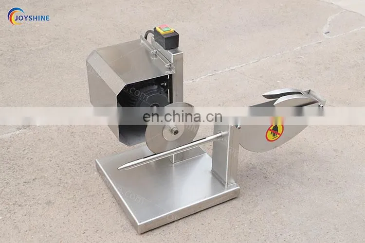 Small chicken meat cutter bandsaw for meat and bone cutting machine