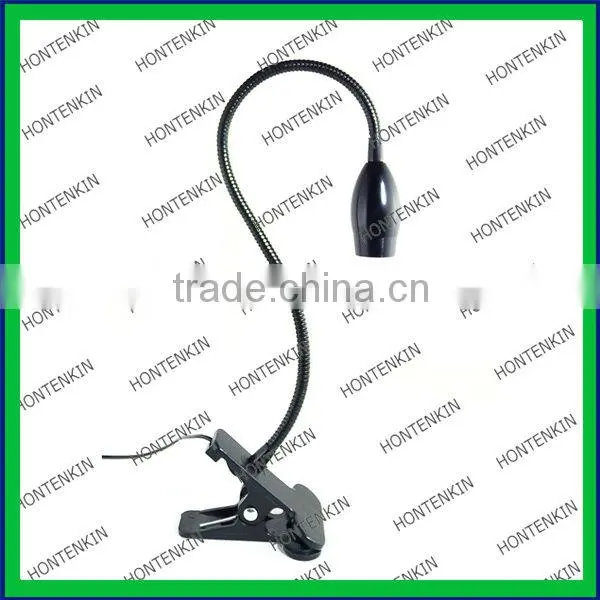 Aluminium flexible gooseneck bedside wall mount led light