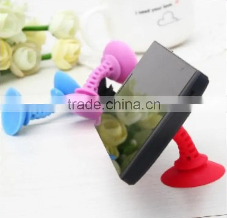 Attractive 180 Degree Rotating Dual Head Silicone Holder Function Sucker Cable Winder