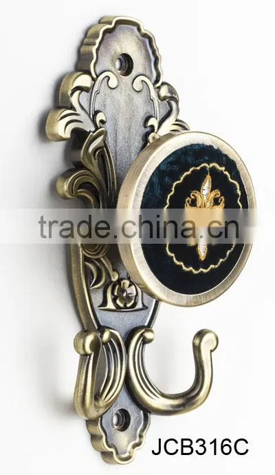 JCB316 ABCD curtain tiebacks double hook