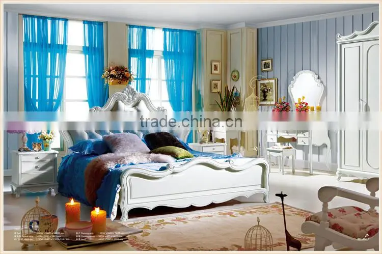 Wholesale Korean white bedroom furniture