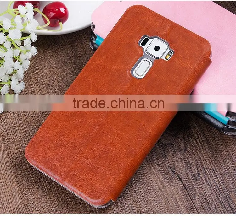 MOFi Original PU Leather Case Housing for Asus Zenfone 3 ZE552KL, Celulares Flip Cover for Zenfone3 Z010D