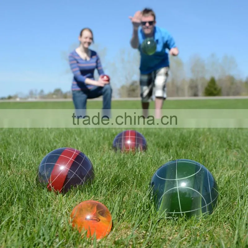 CUESOULColorful backyard games BOCCE BALL, multi color and multi size available, OEM welcomed