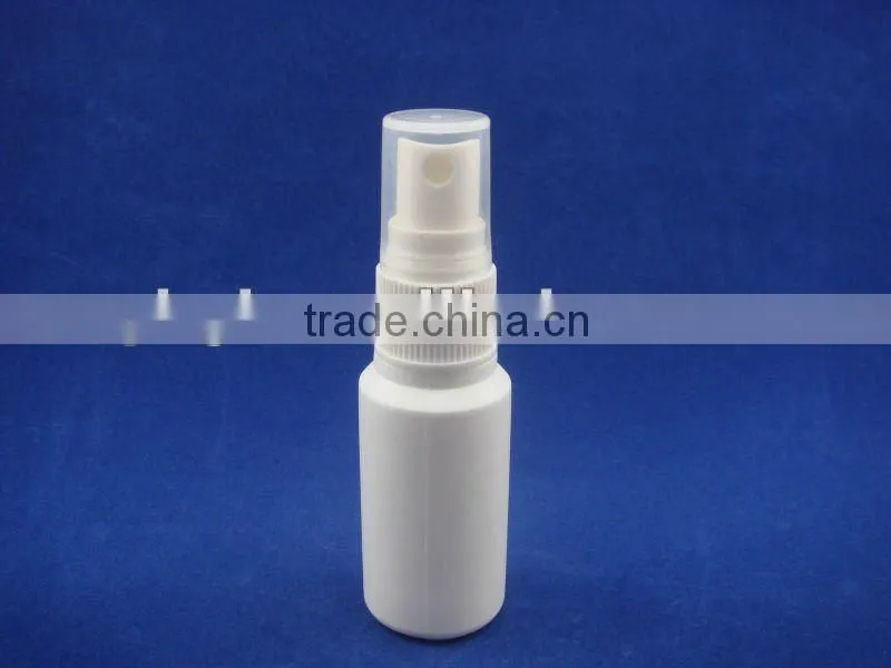 30ml pe white spray bottle
