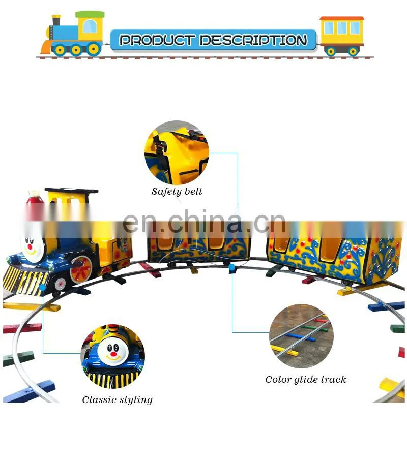 Amusement park animal track train rides for sale