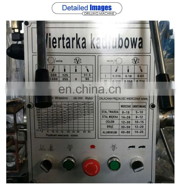 Vertical drilling machine Z5150B with CE