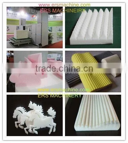 Manual contour wire cutting funiture sofas foam machine