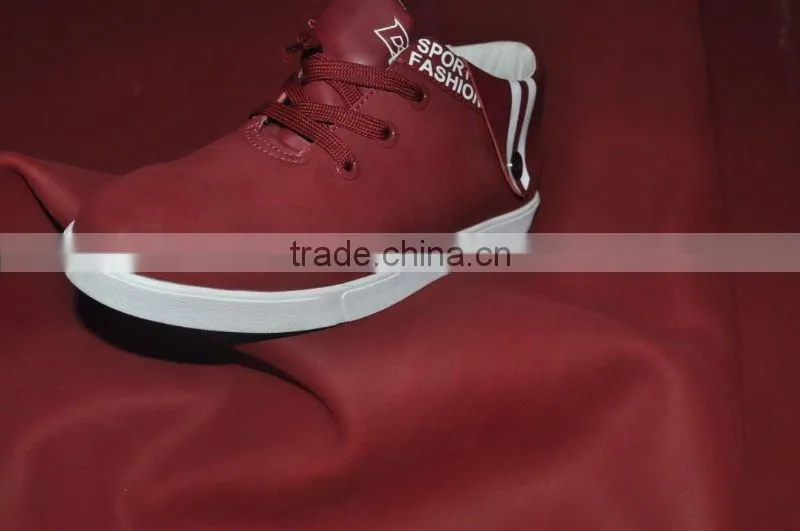 genuine china leather for shoes vintage style crazy horse pattern
