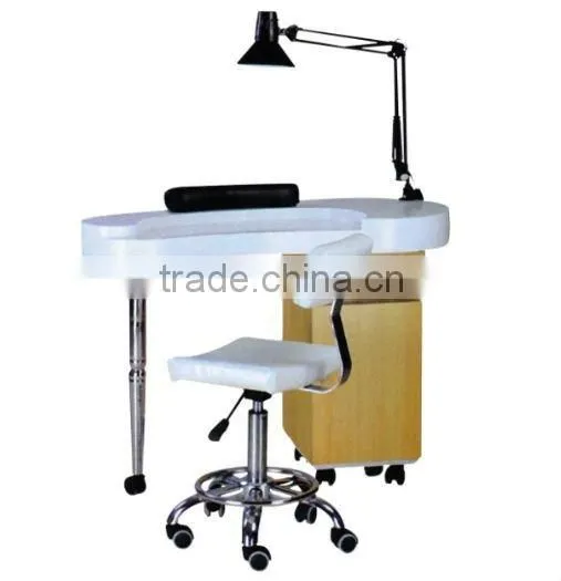 hair salon furniture manicure table used