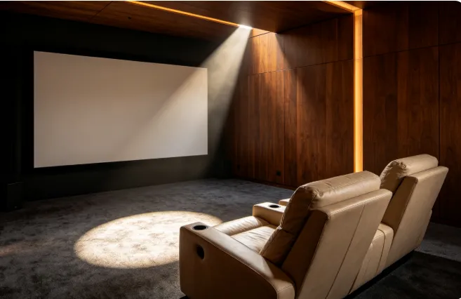 No Skylights, No Leaks – Sunlight Solution For Underground Cinema Room