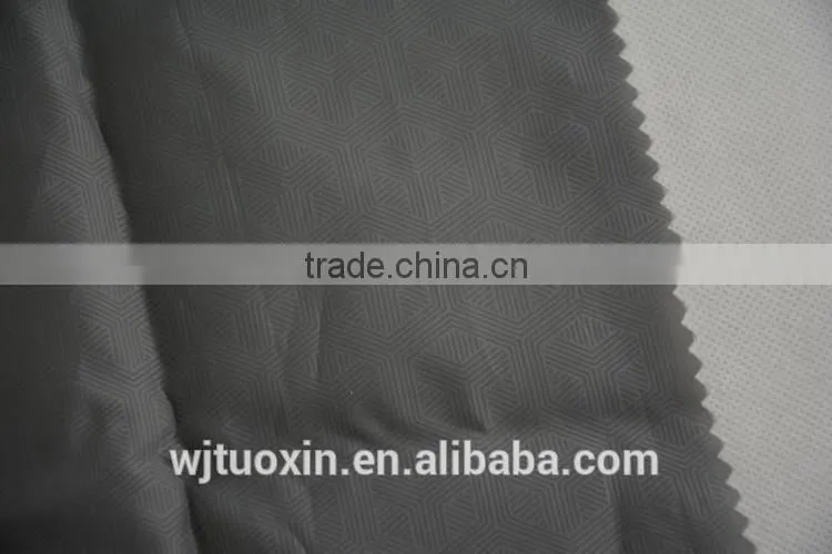 wholesale embossed poly lining fabric for bag fashion dress women dresses