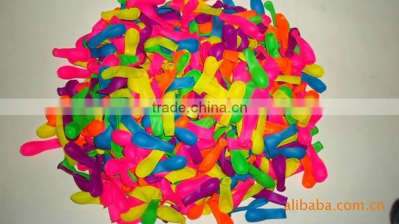 3# water Latex balloon 500pcs in balloon pumper botte