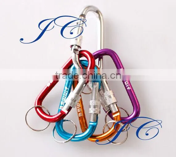 Promotional multitool aluminum carabiner by factory