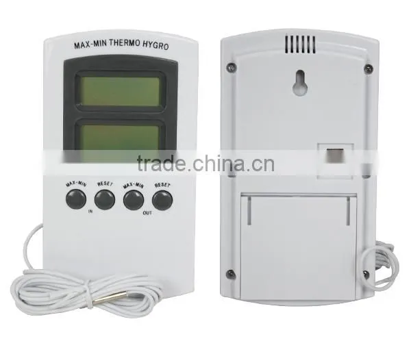 Agriculture digital Thermometer with sensor, Thermometer with hygrometer