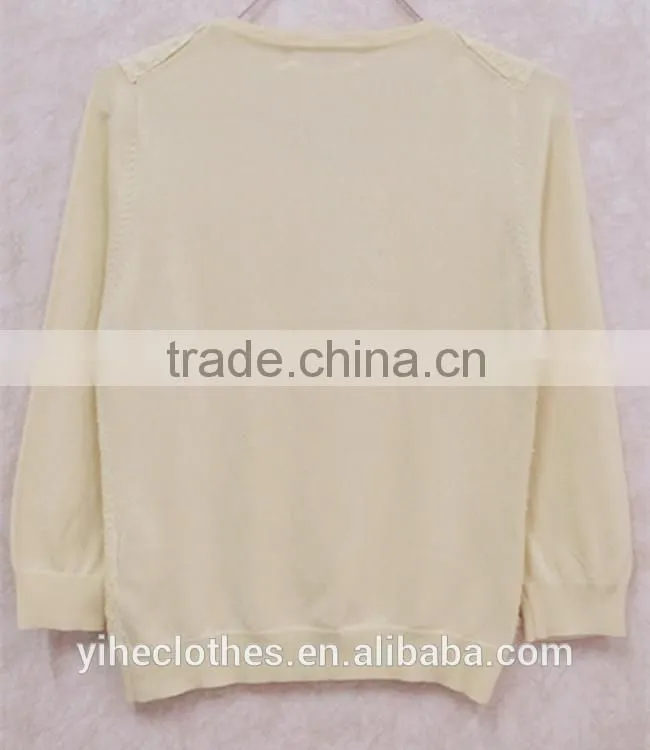 Girl lace knitting wear long sleeve sweet girl lace cardigan coat