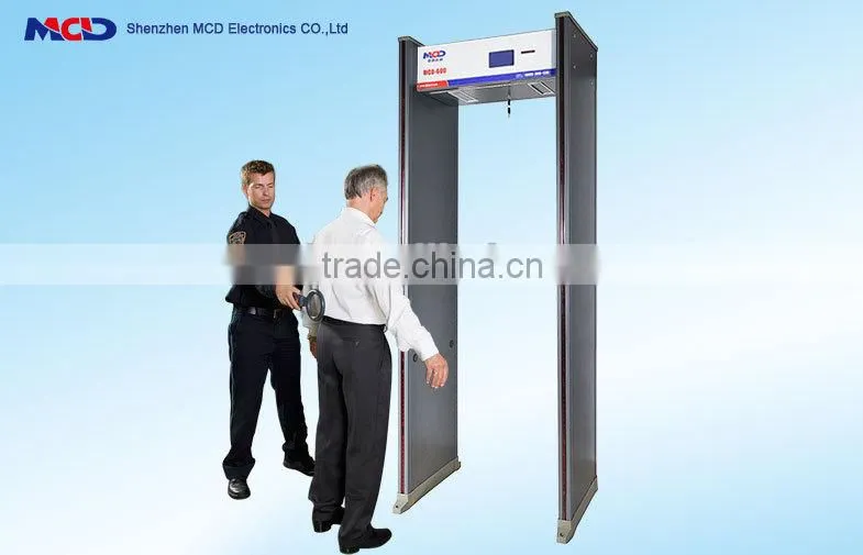 MCD-600 Security Walk Through Metal Detector Designed for Bank