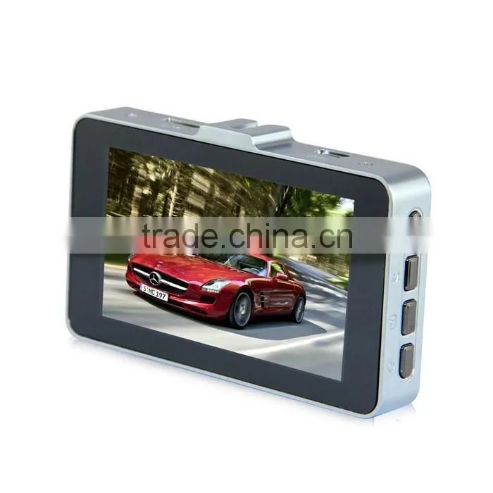 G2W Car DVR 1080P Full HD 30FPS Camera 3.0" Screen 140 Degree Wide Angle G-sensor Video Recorder Metal Shell