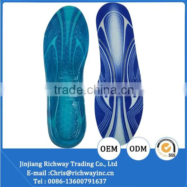 hot selling TPE insole for shoes silicone insole