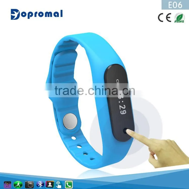 Smart remote controlled led custom bracelet mobile phone