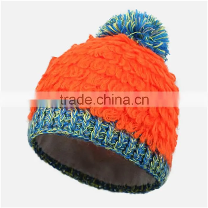 History Lowest Price Kenmont Brand Top Design Knitted Hat with pom pom