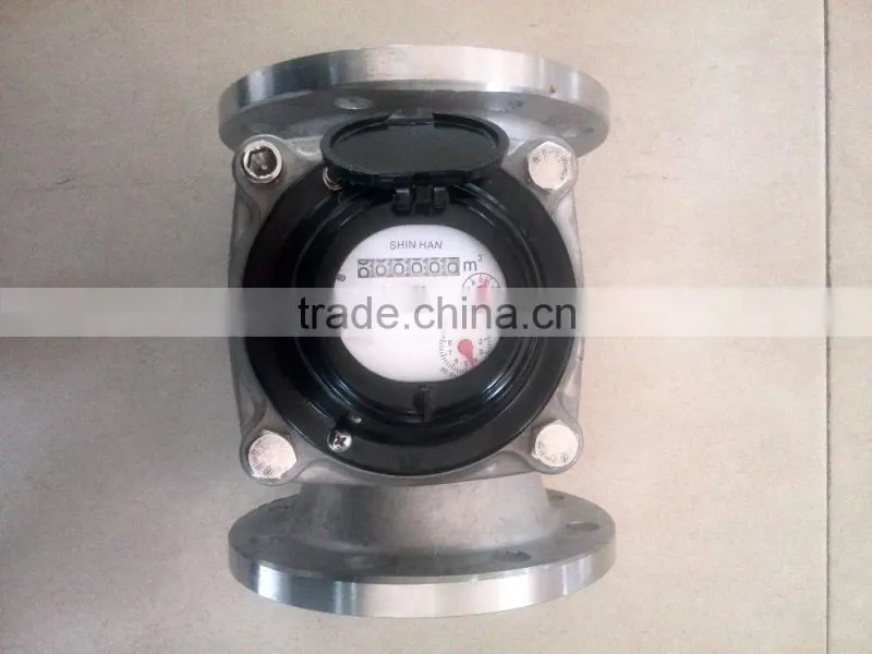 Flanges connection woltman water flow meter DN50-DN300