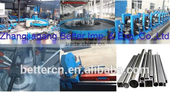 ERW gi steel pipe high frequency welding making machine for sale